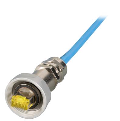 EFB Elektronik IP67KVRJ45TM31-5,0, 5 m, Cat6a, S/FTP (S-STP), RJ-45, RJ-45