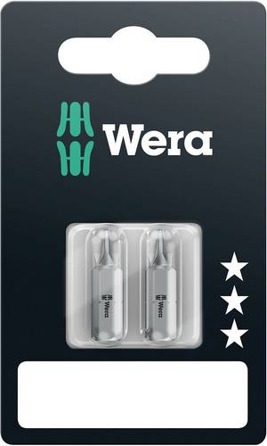 Wera 855/1 Z SB SiS 05073311001 Kreuzschlitz-Bit PZ 1, PZ 2, PZ 3 Werkzeugstahl zähhart D 6.3 3 St.