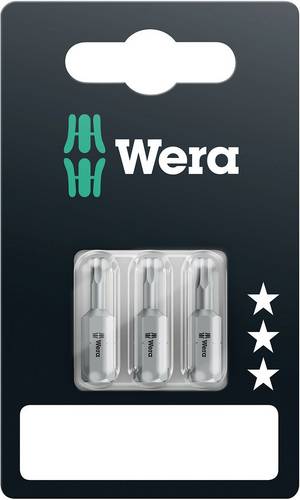 Wera 05073344001 840/1 Z Set SB SiS Sechskant-Bit Antrieb: 1/4  (6.3 mm) Abtrieb: Innen-Sechskant 4
