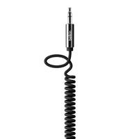 Belkin AV10126cw06-BLK Klinke Audio Anschlusskabel [1x Klinkenstecker 3.5 mm - 1x Klinkenstecker 3.5 mm] 1.80 m Schwarz Spiralkabel