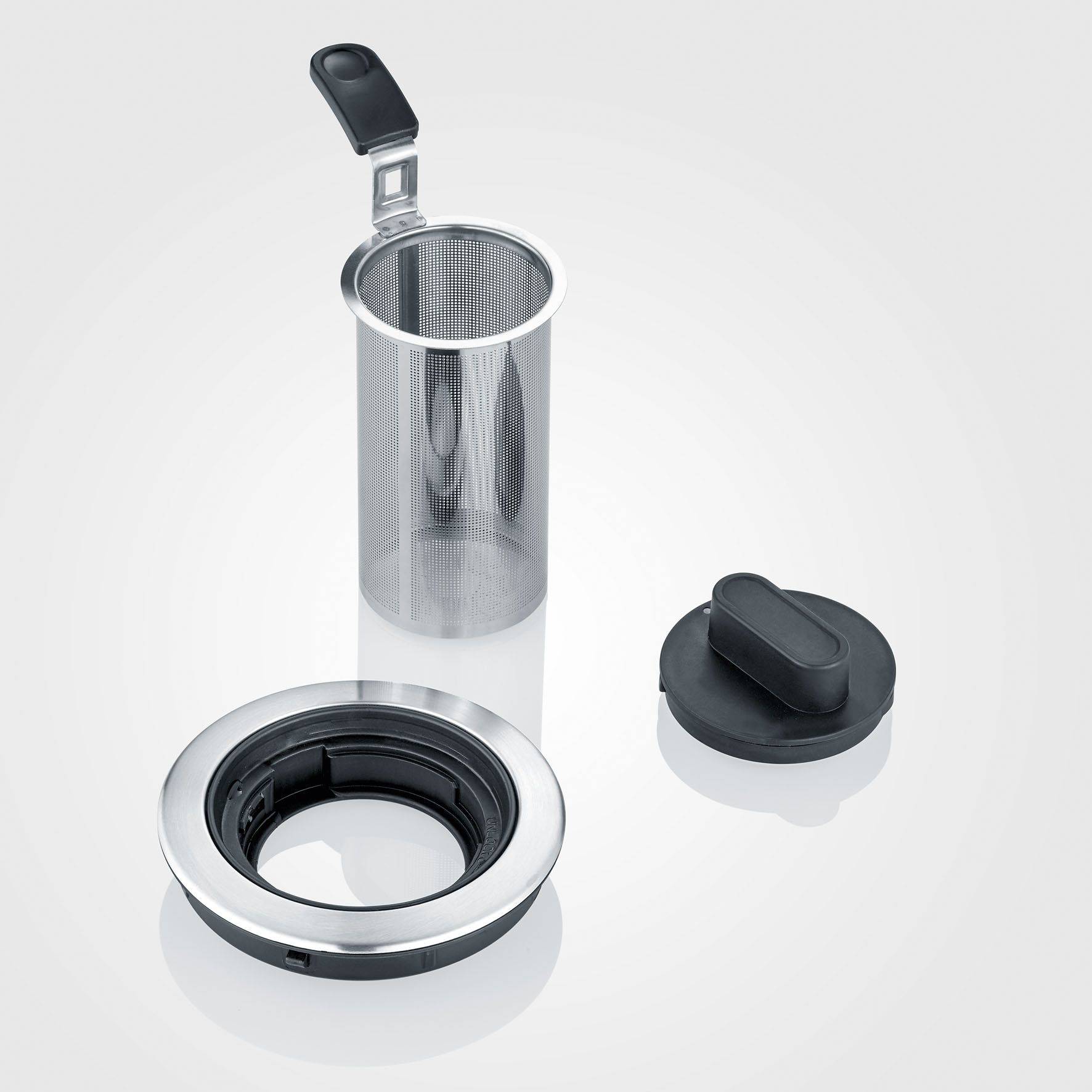 Severin WK 3473 Teebereiter Glas, Edelstahl