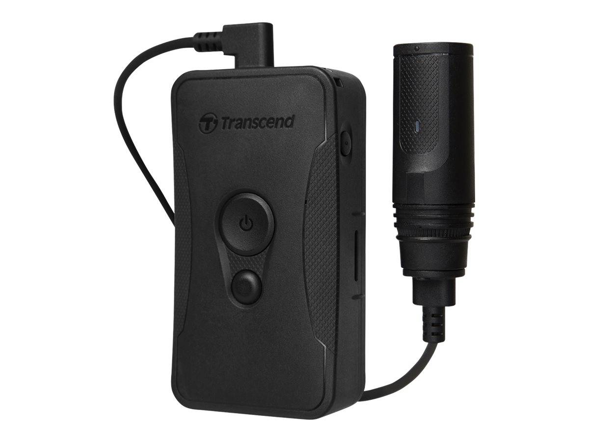 Transcend DrivePro Body 60 Bodycam Full-HD, Interner Speicher, Spritzwassergeschützt, Staubgeschützt, WLAN