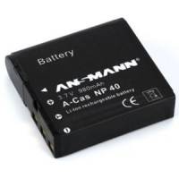 Ansmann NP-40 Kamera-Akku ersetzt Original-Akku (Kamera) NP-40 3.7 V 1100 mAh