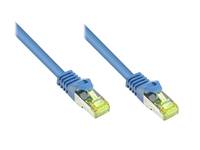 Good Connections Patchkabel m. Cat.7 Rohkabel blau 0,5m