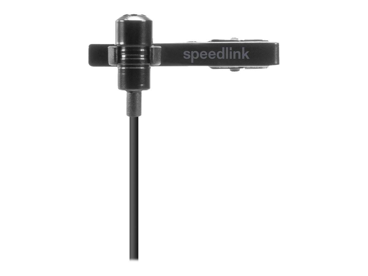 SPEEDLINK SL-8691-SBK-01 Spes Clip-On Metal Microphone