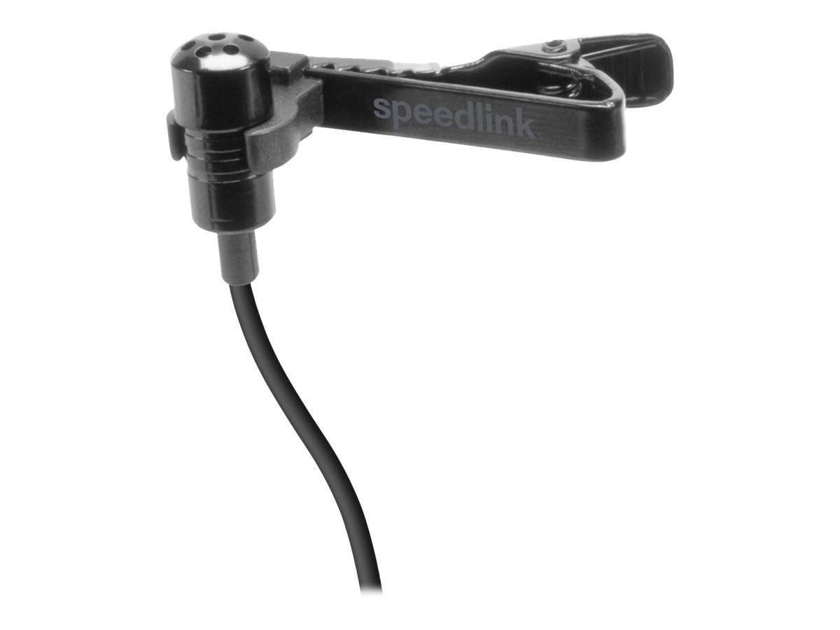 SPEEDLINK SL-8691-SBK-01 Spes Clip-On Metal Microphone