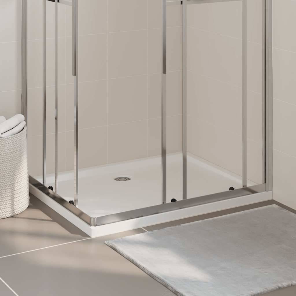 vidaXL Duschtasse ABS Rechteckig 80x100 cm