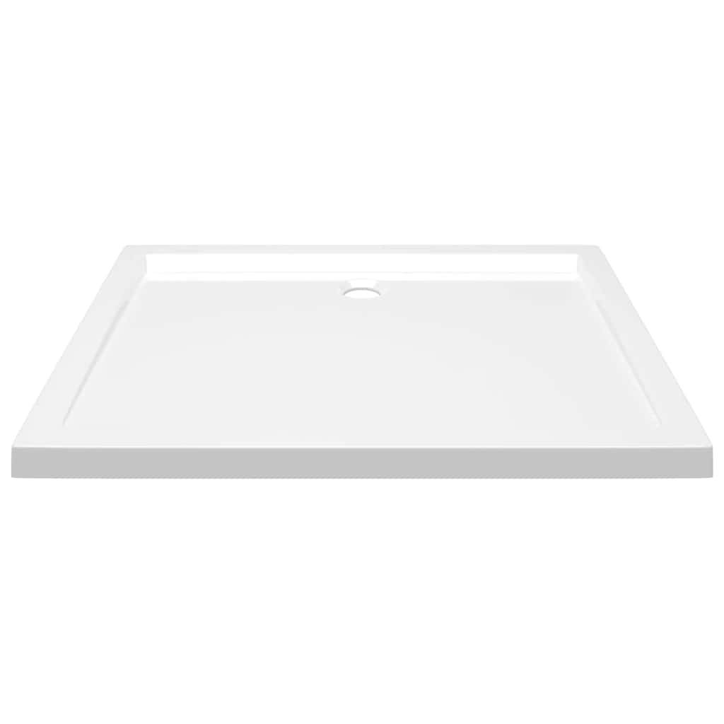 vidaXL Duschtasse ABS Rechteckig 80x100 cm
