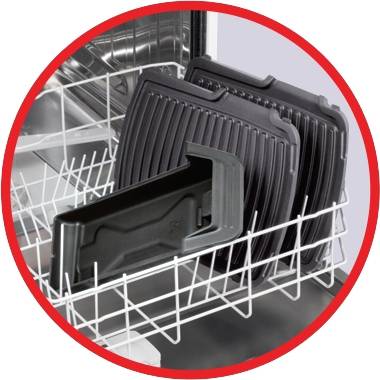 Tefal GC 3060 Tisch Kontaktgrill Grillfunktion, kabelgebunden, mit wechselbaren Platten Schwarz