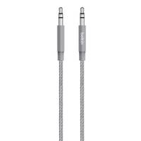 Belkin AV10164BT04-GRY, 3.5mm, Männlich, 3.5mm, Männlich, 1,2 m, Grau