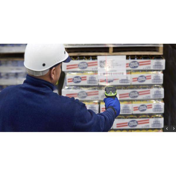 Zebra LI3608-SR Barcode-Scanner Kabelgebunden 1D Imager Schwarz, Grün Hand-Scanner USB