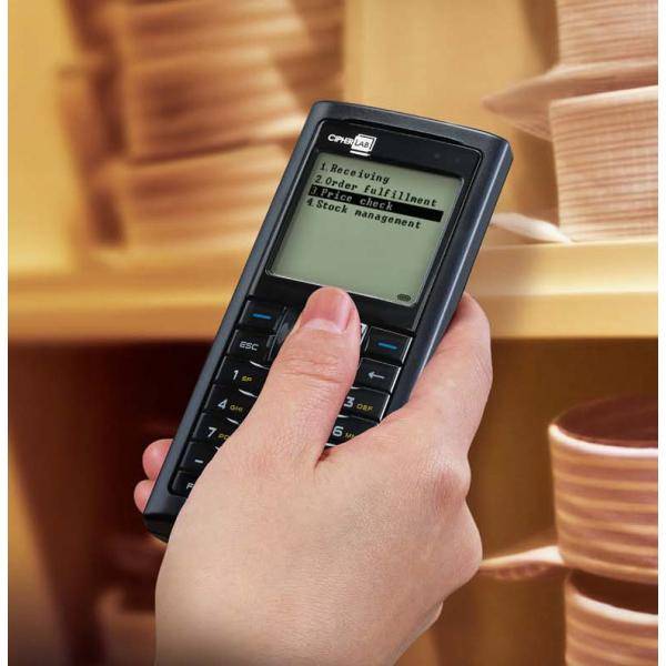 CIPHERLAB Lab 8200 Mobilcomputer Batch Linear Imager 4MB 24 Keys US/EU/UK/AU - P