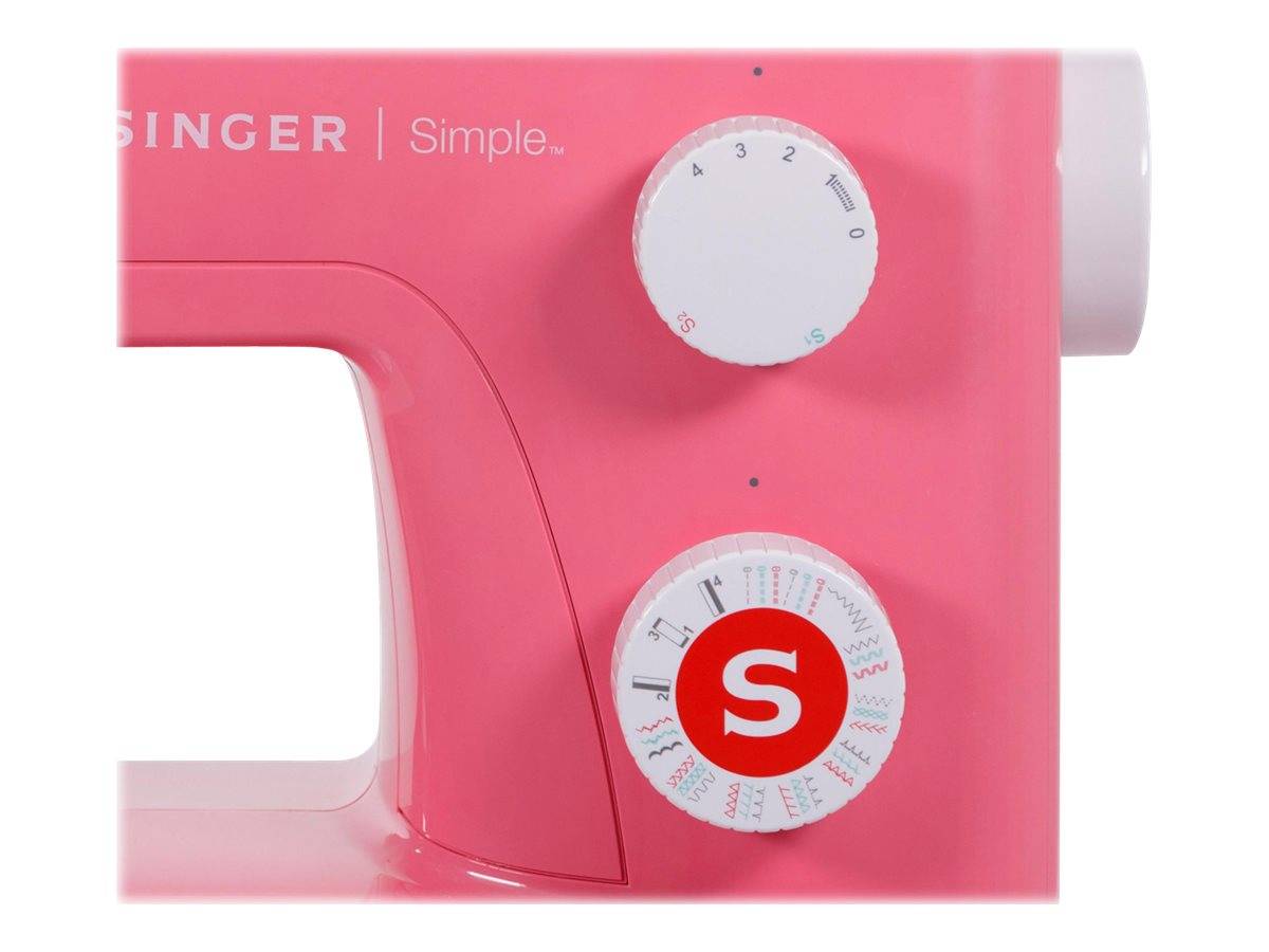 Singer Freiarmnähmaschine Simple 3223 Rot Rot