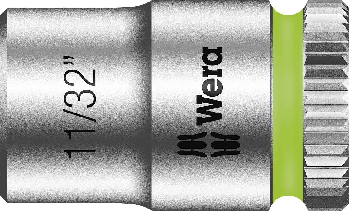 Wera 8790 HMA 05003519001 Außen-Sechskant Steckschlüsseleinsatz 11/32" 1/4" (6.3 mm)