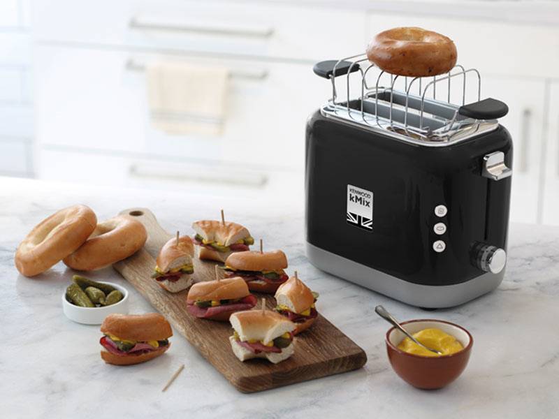 Toaster Kenwood TCX751BK Schwarz 900 W