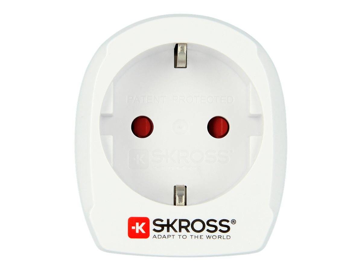 Skross 1.500203-E Reiseadapter CA EU to USA