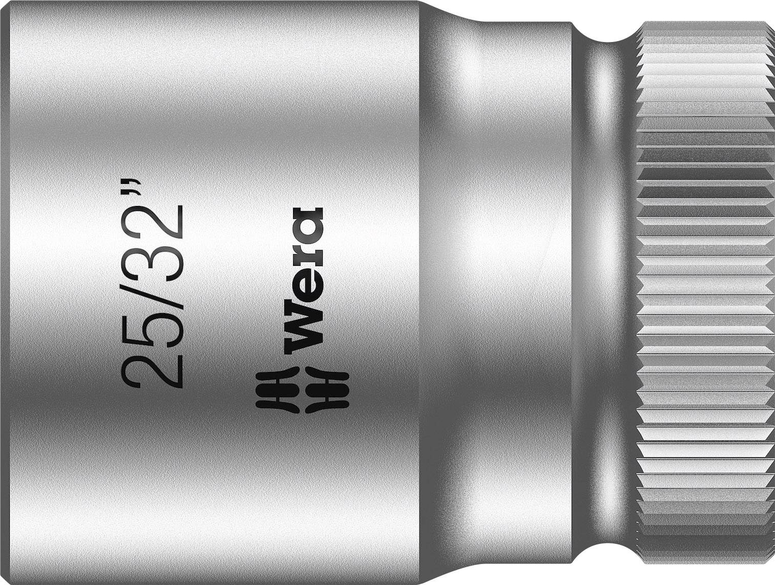 Metallschlüsselaufsatz mit '25/32