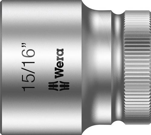 Wera Außen-Sechskant Steckschlüsseleinsatz 15/16  1/2  (12.5 mm) Produktabmessung, Länge
