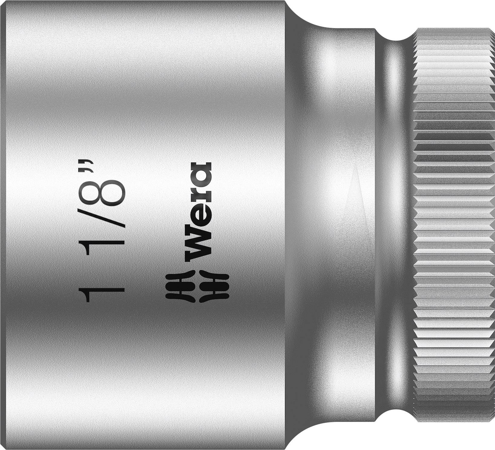 Wera Außen-Sechskant Steckschlüsseleinsatz 1 1/8" 1/2" (12.5 mm) Produktabmessung, Länge