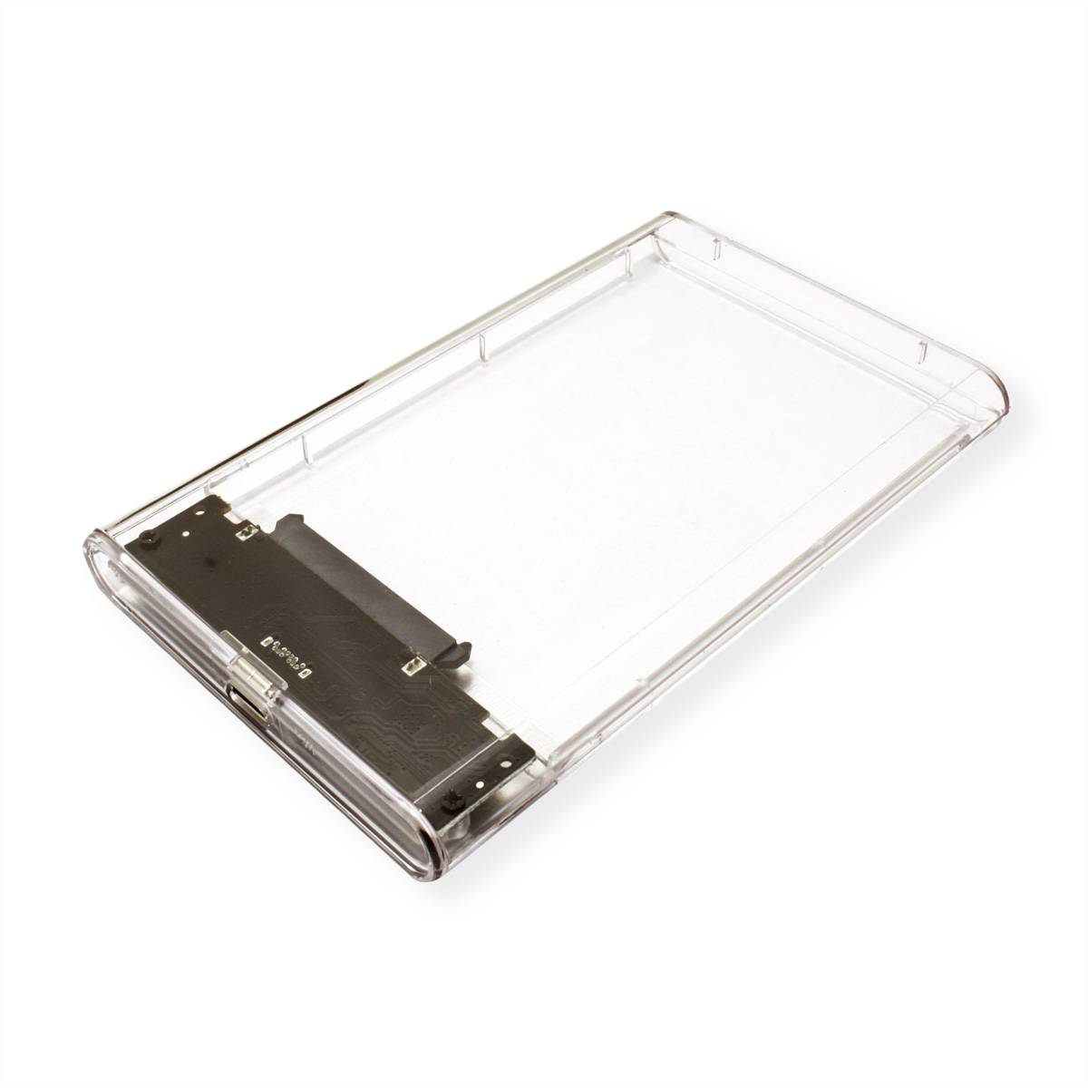 VALUE Externes HDD/SSD-Gehäuse, 2,5", SATA 6.0 Gbit/s zu USB 3.2 Gen 1 Typ C