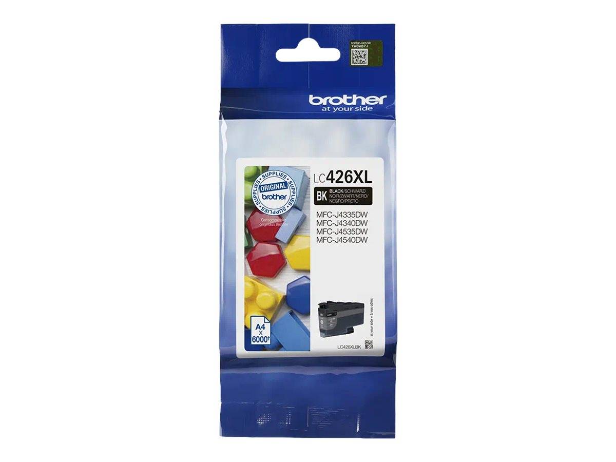 Brother Druckerpatrone LC-426XLBK Original Schwarz LC426XLBK