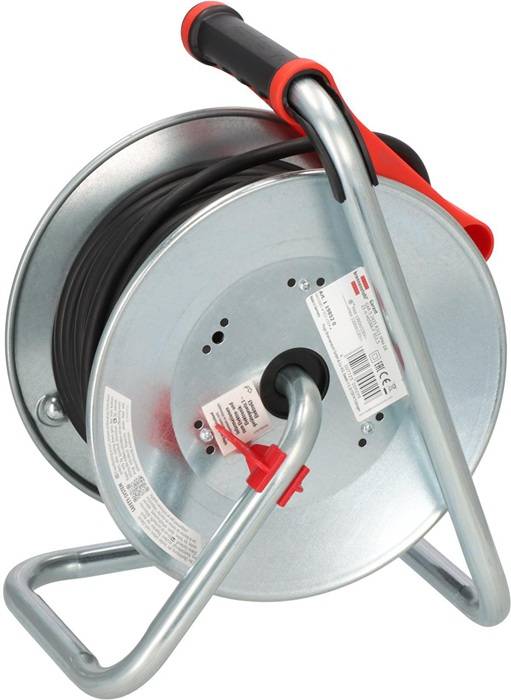 Brennenstuhl 1198520 Kabeltrommel 25.00 m Schwarz Schutzkontakt-Stecker