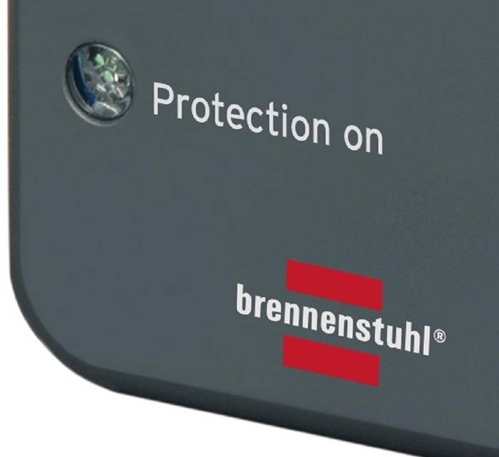 Brennenstuhl 1506996 Überspannungsschutz-Zwischenstecker Anthrazit