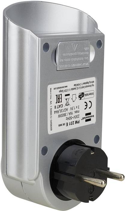 Brennenstuhl PM 231 E Energiekosten-Messgerät Stromtarif einstellbar