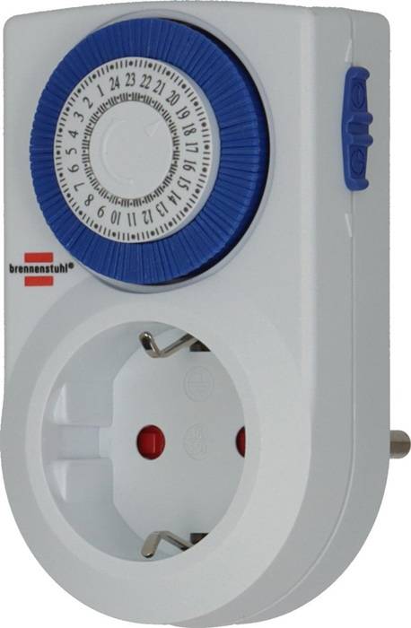 Brennenstuhl 1506160 Tages-Zeitschaltuhr MMZ 20 weiss, *DE* <IP20>