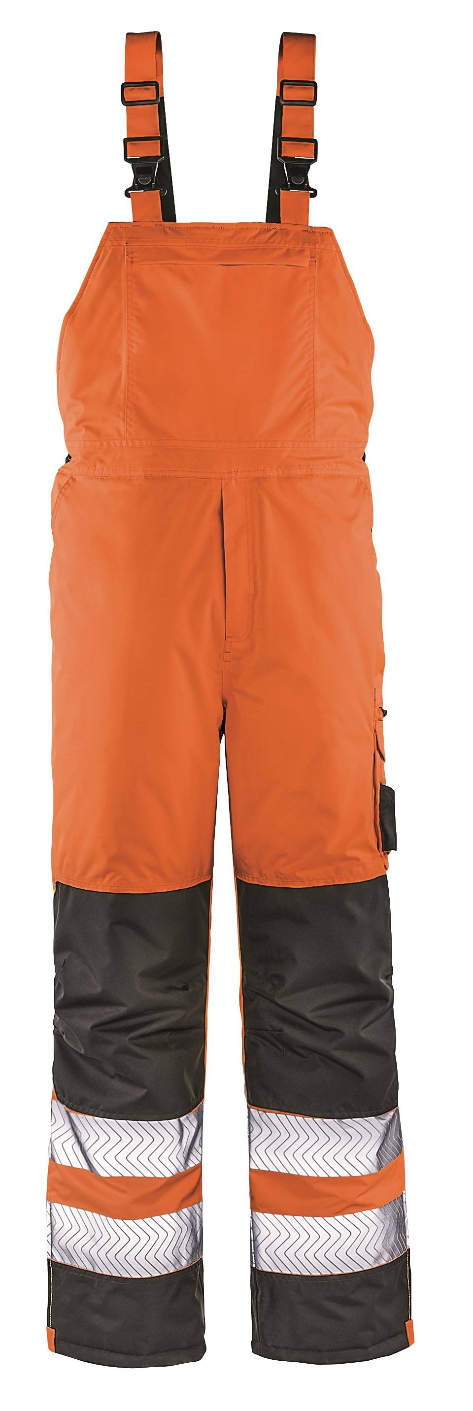 BIG-4-Protect-Warn-Wetterschutz-Latzhose, Atlanta, leuchtorange