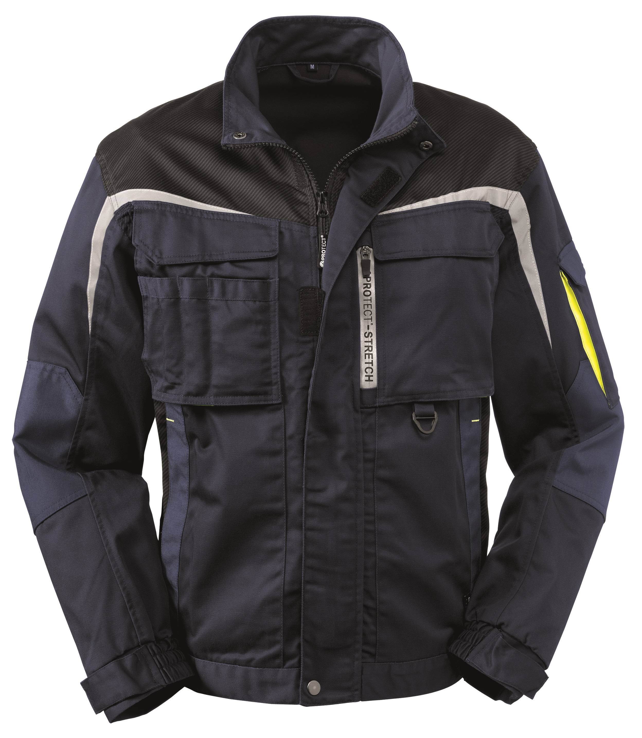 BIG-4-Protect-Workwear, Arbeits-Berufs-Bund-Jacke, Arkansas, navy/grau