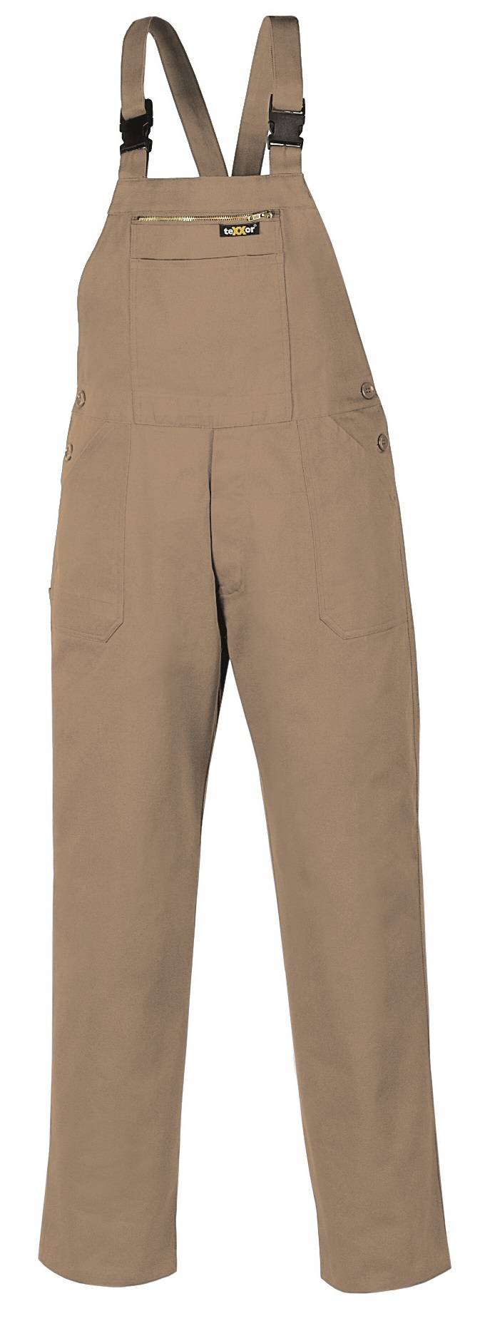 BIG-TEXXOR-Workwear, Arbeits-Berufs-Latz-Hose, 290g/m², khaki