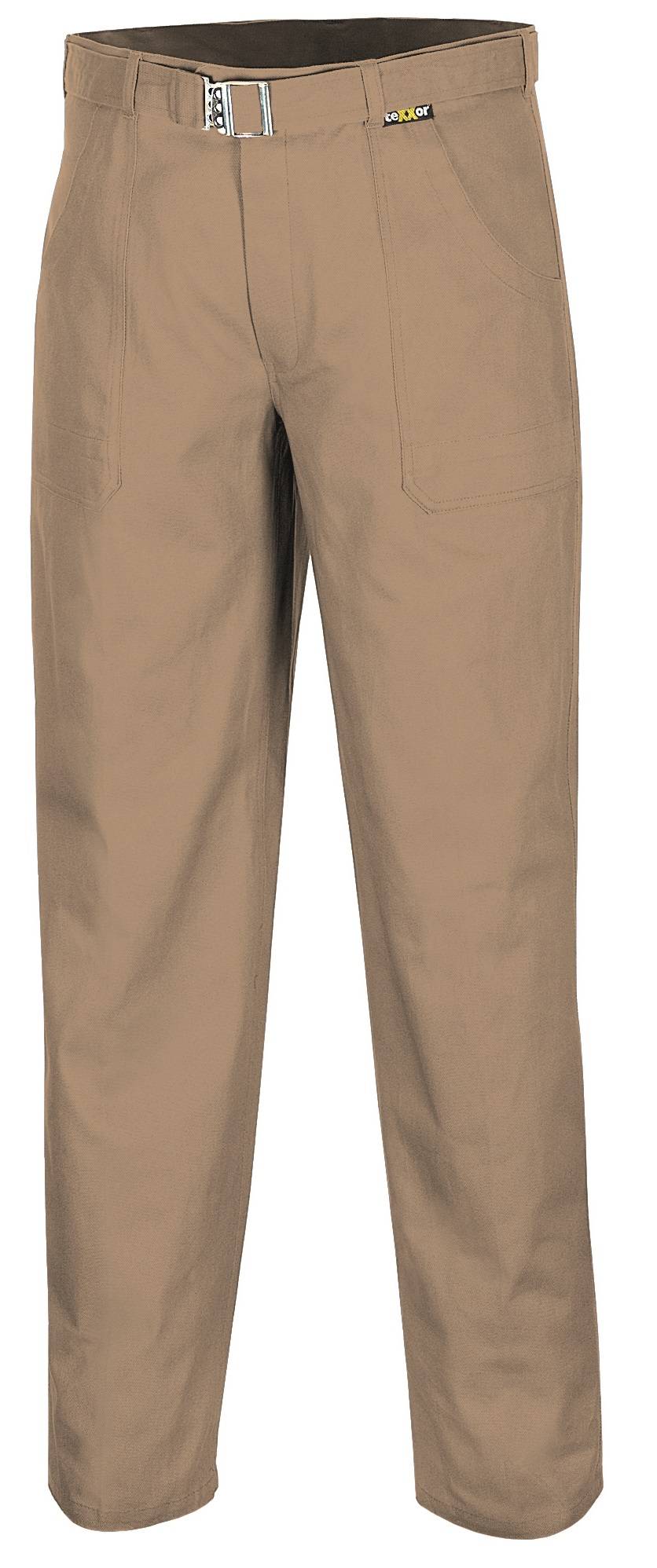 BIG-TEXXOR-Workwear, Arbeits-Berufs-Bund-Hose, 290g/m², khaki