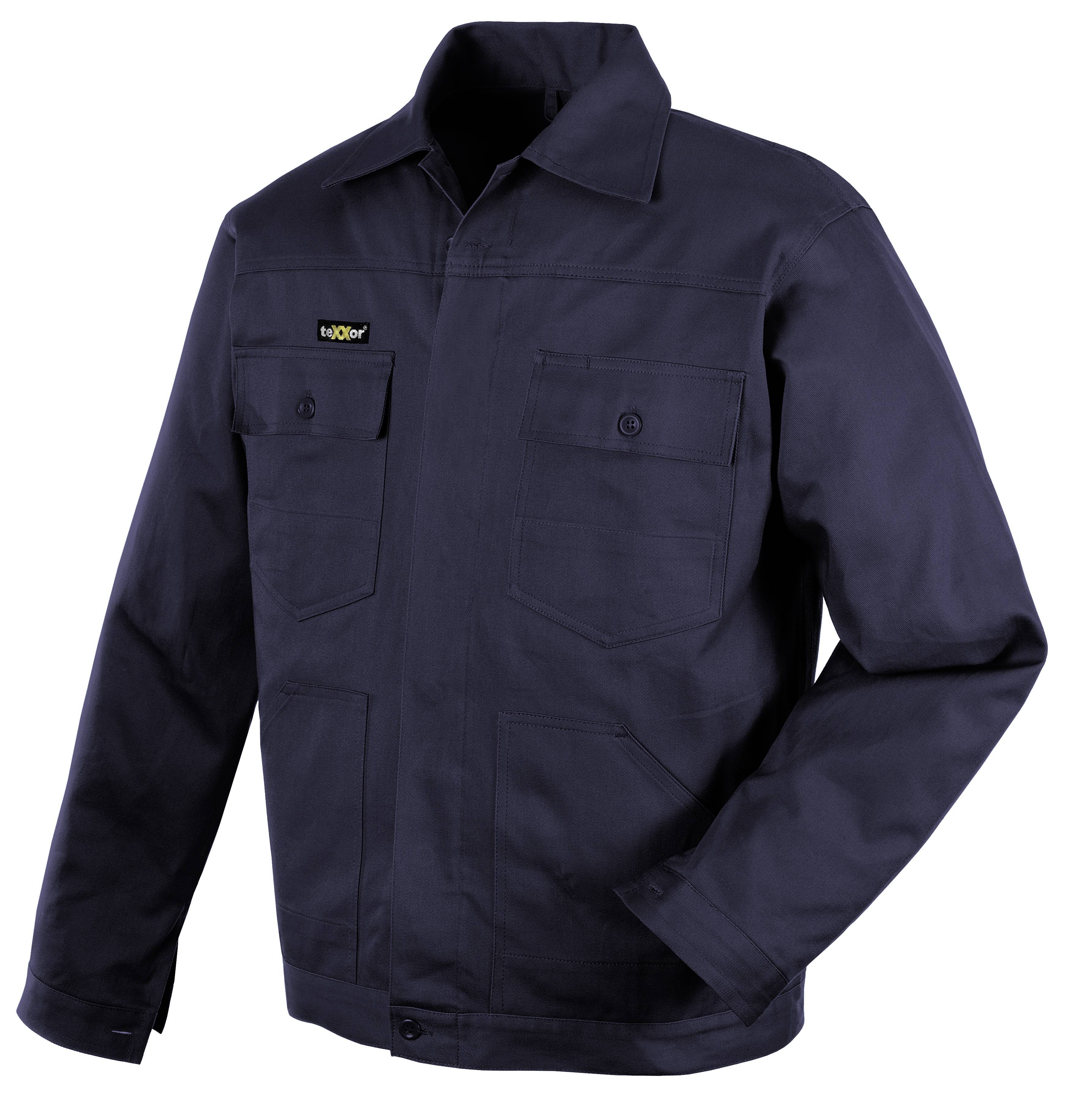 BIG-TEXXOR-Workwear, Arbeits-Berufs-Bund-Jacke, 240g/m², marine