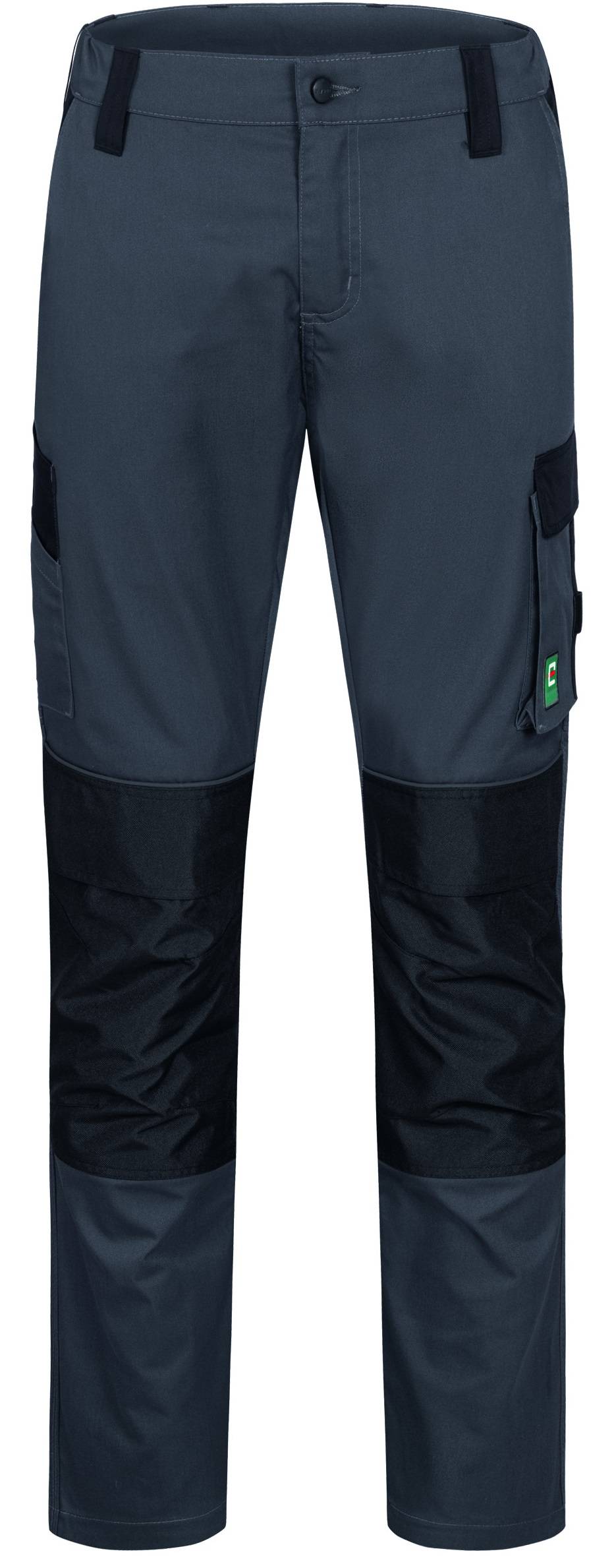 F-Bundhose, Stretch, ALMADA, grau/schwarz