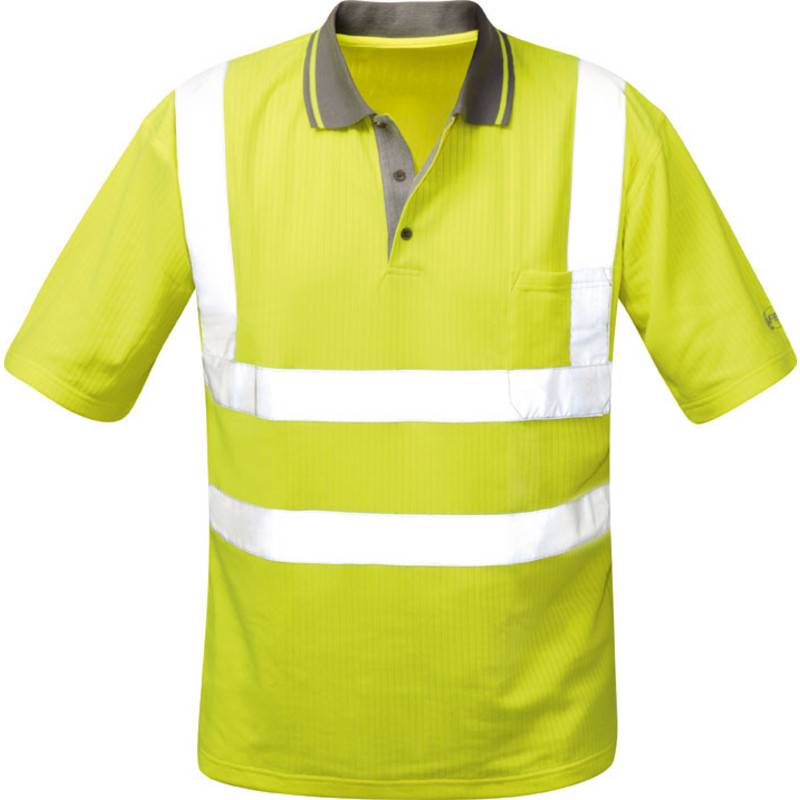 unisex Warnschutz Shirt DIEGO gelb Groesse S