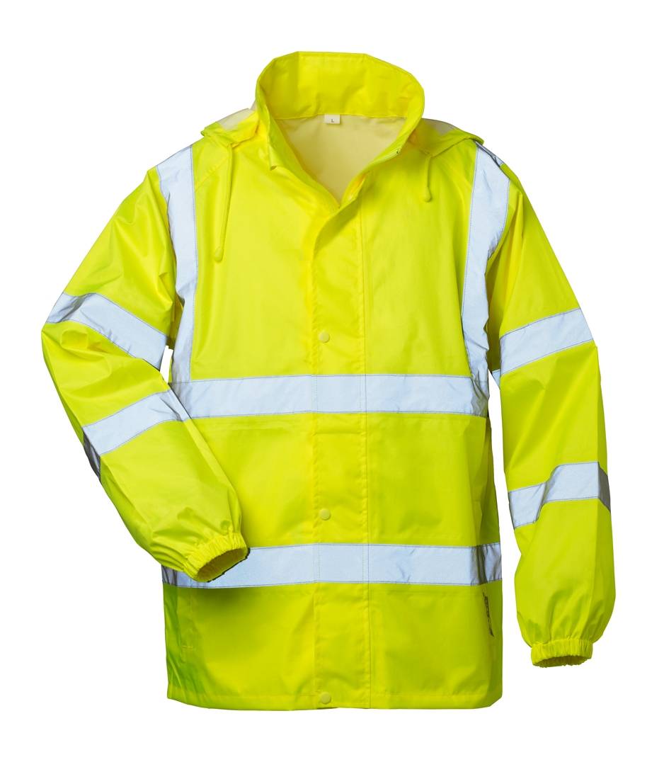 F-SAFESTYLE-Warnschutz-Regenjacke, *ONNO*, fluoreszierend gelb