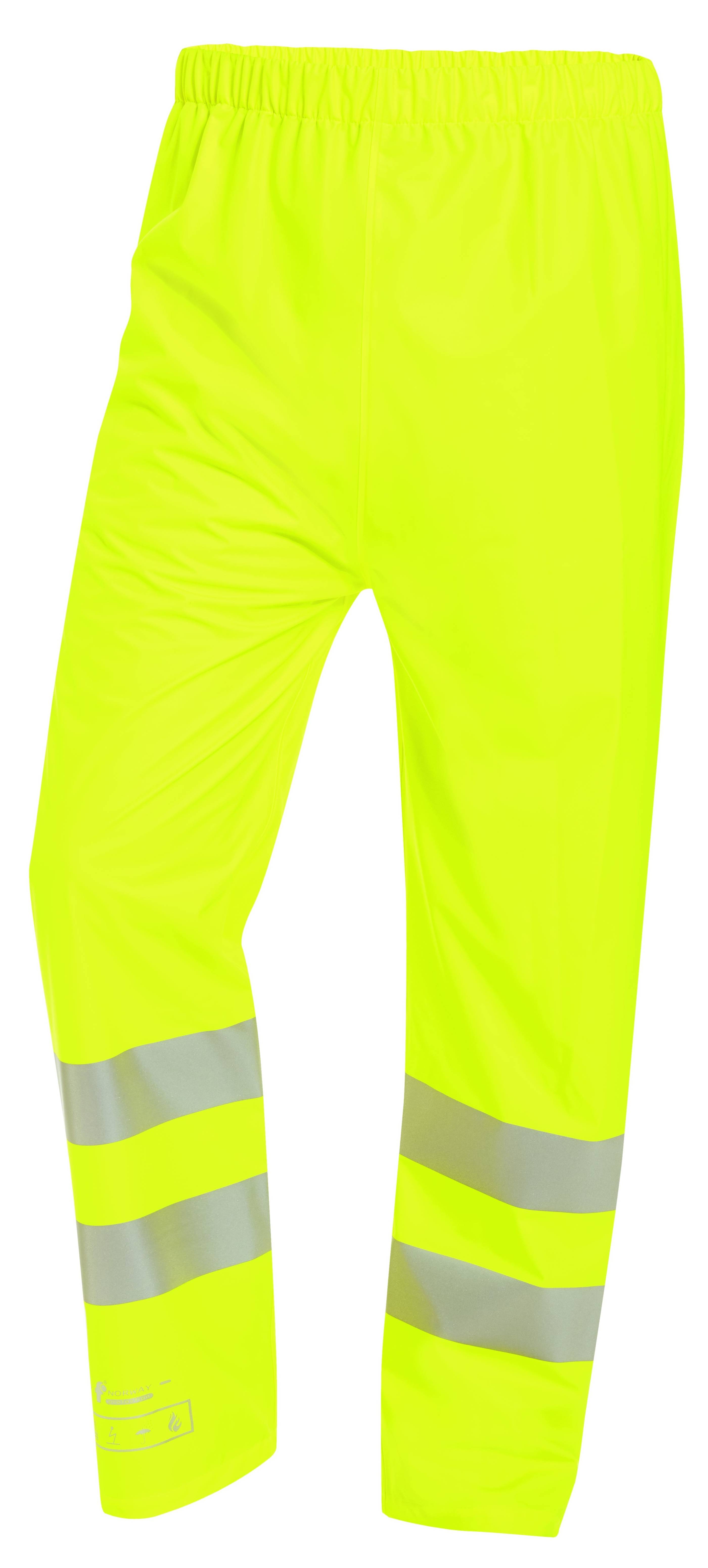 F-NORWAY, Multinorm-PU-Regenbundhose, *KLAAS*, fluoreszierend gelb