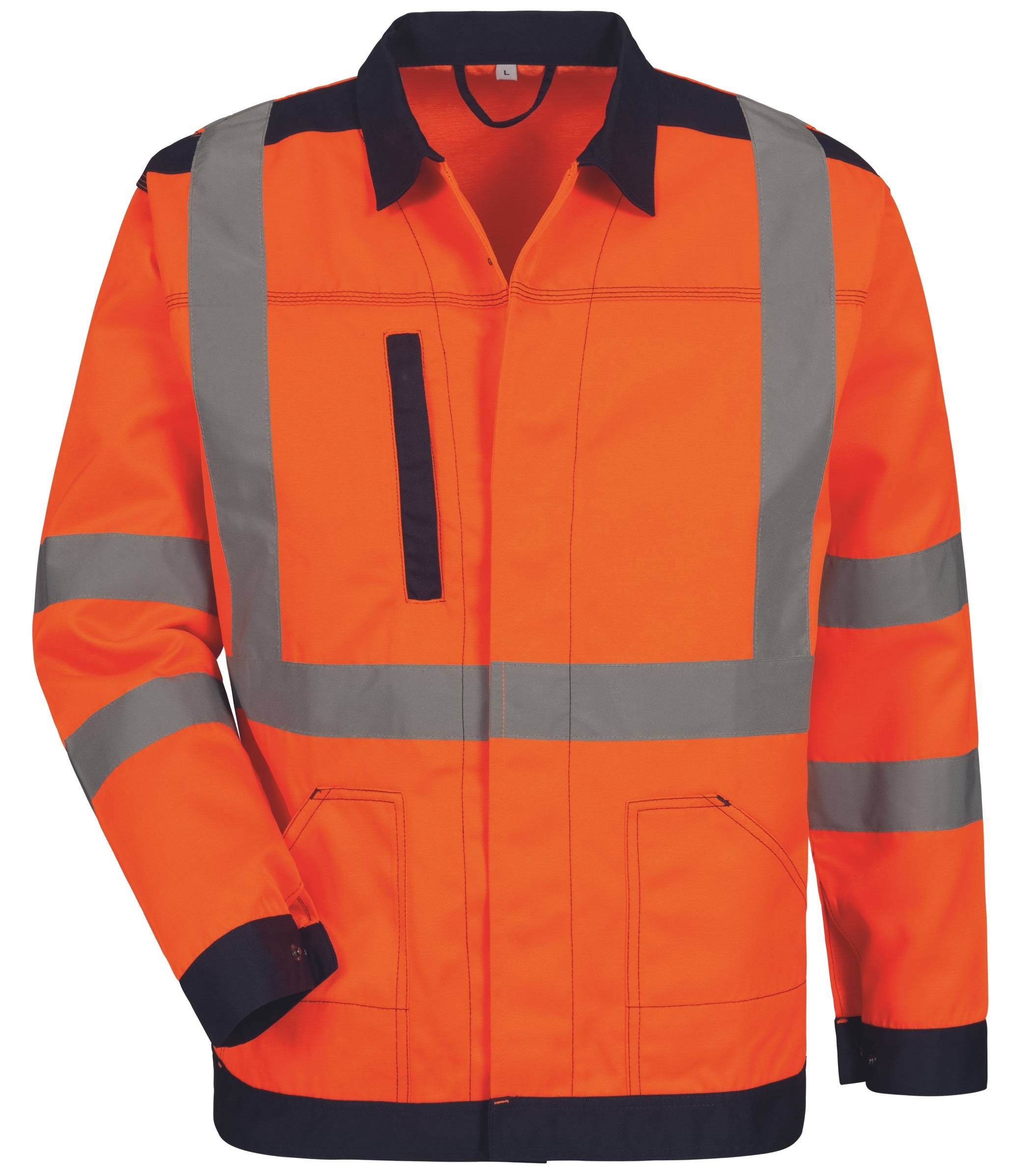 MARIENBERG Warnschutz-Bundjacke Safestyle® Orange/Marine EN ISO 20 Gr.2-L(54/56)