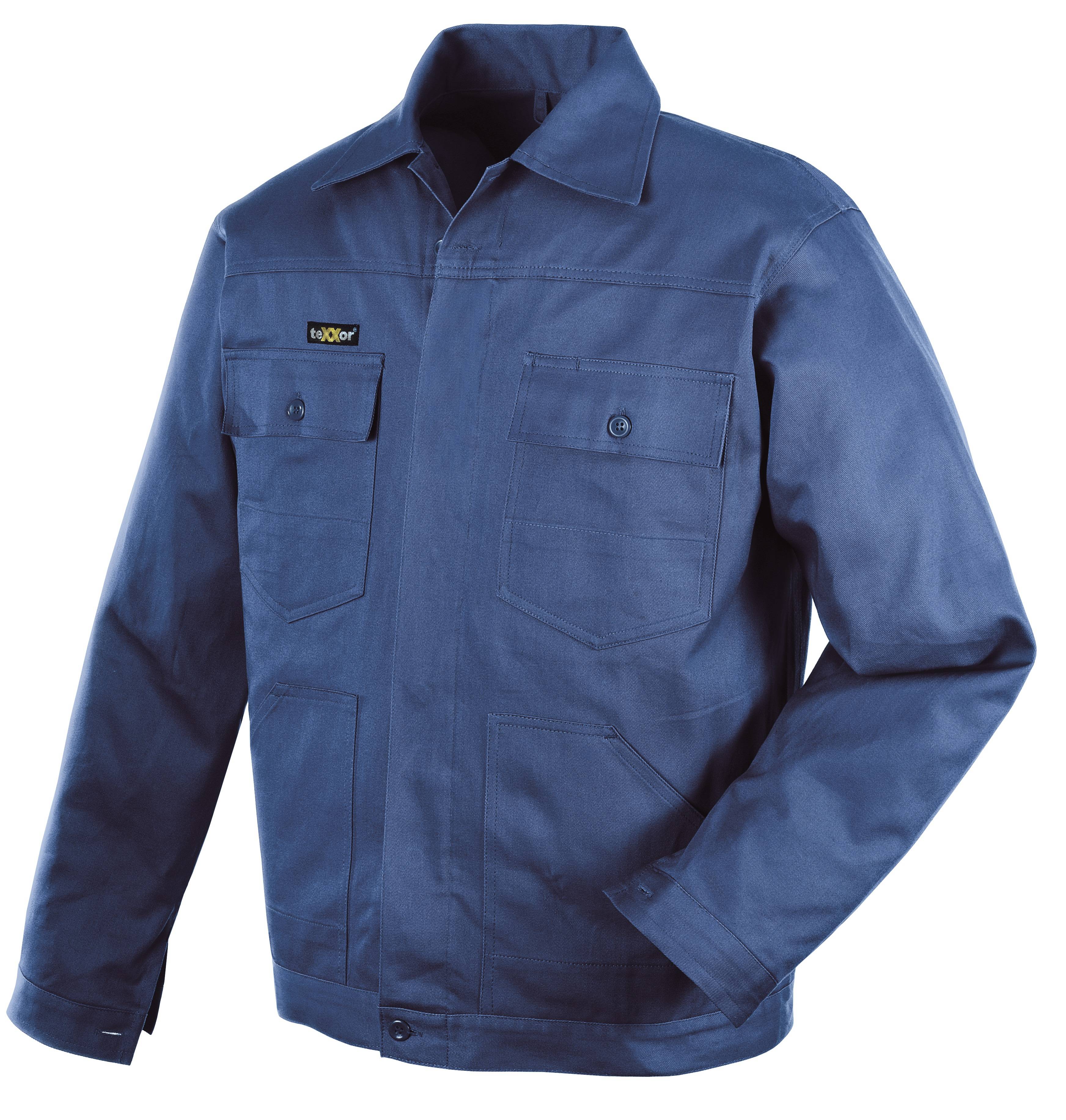 BIG-TEXXOR-Workwear, Arbeits-Berufs-Bund-Jacke, 240g/m², kornblau