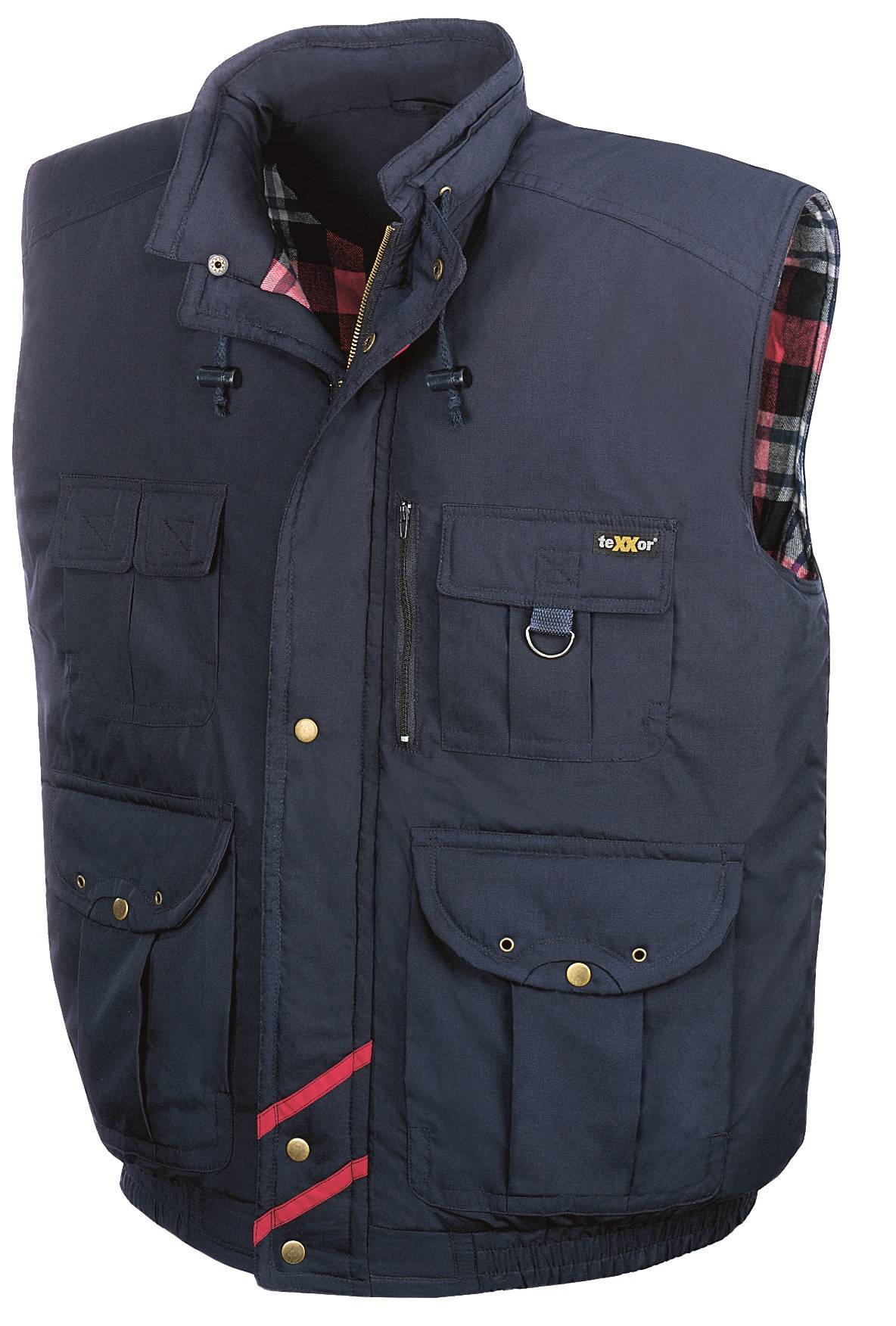 teXXor® Weste TRONDHEIM marine 65% Poly. 35% Baumw., EN 13688 4259_3XL Gr.3XL