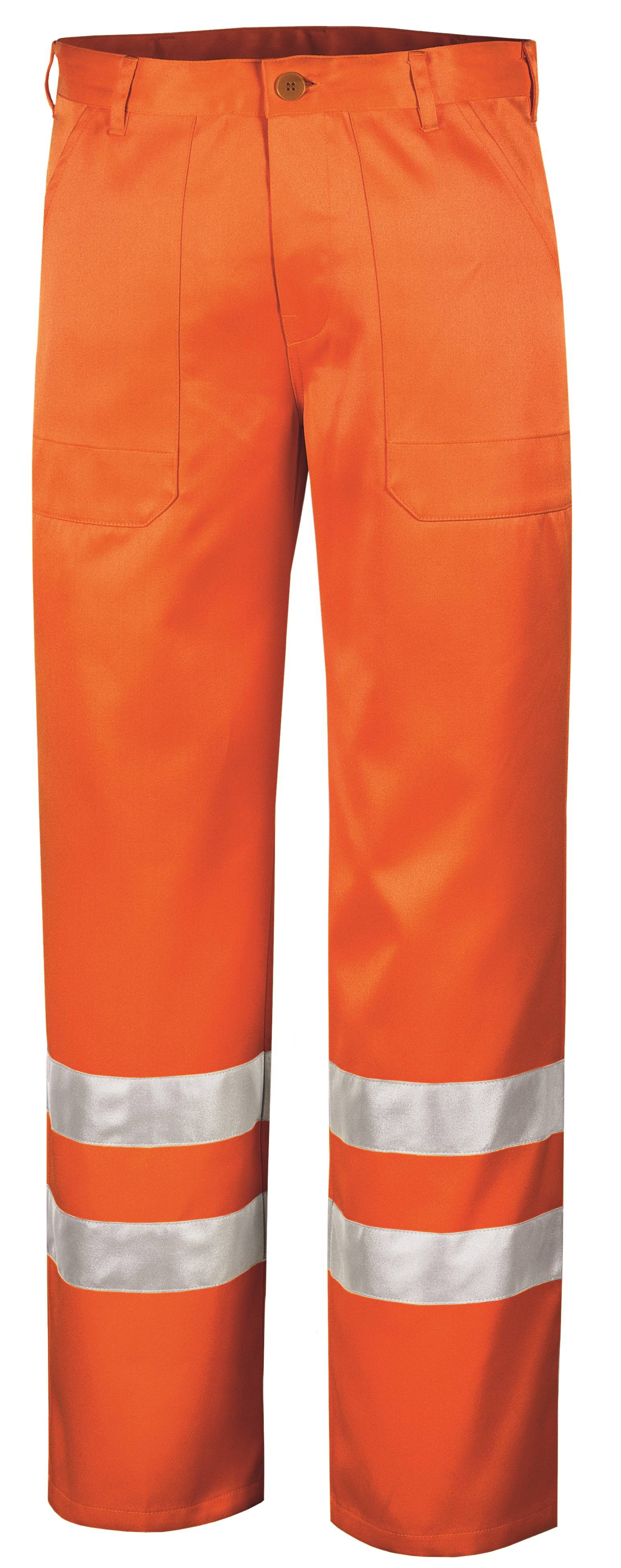 BIG-TEXXOR-Workwear, Warnschutzbundhose, Quebec, 270g/m², leuchtorange