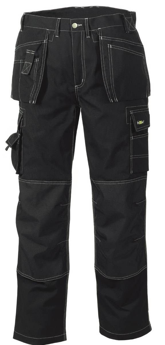 teXXor® Canvas Bundhose PANAMA, schwarz 4311_102 Gr.102 65% Poly. 35% Baumw.