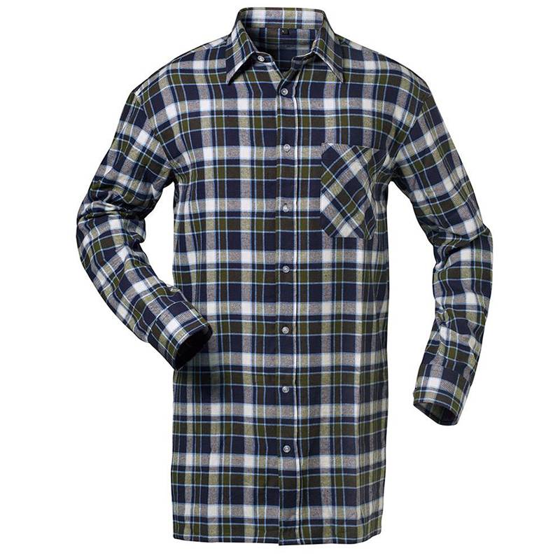 F-CRAFTLAND-Flanell-Hemd, *JACKSON*, 105 cm, marine/weiss/grün kariert