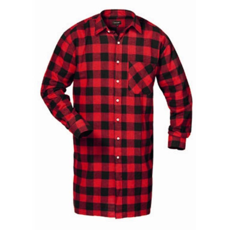 F-CRAFTLAND-Flanell-Hemd, *SONORA*, 105 cm, rot/schwarz kariert