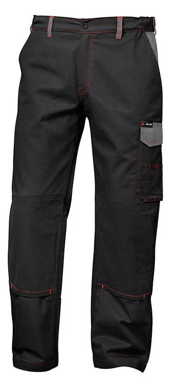 BRUGGE Twill Bundhose CRAFTLAND® Schwarz/Grau 22461 Gr.60