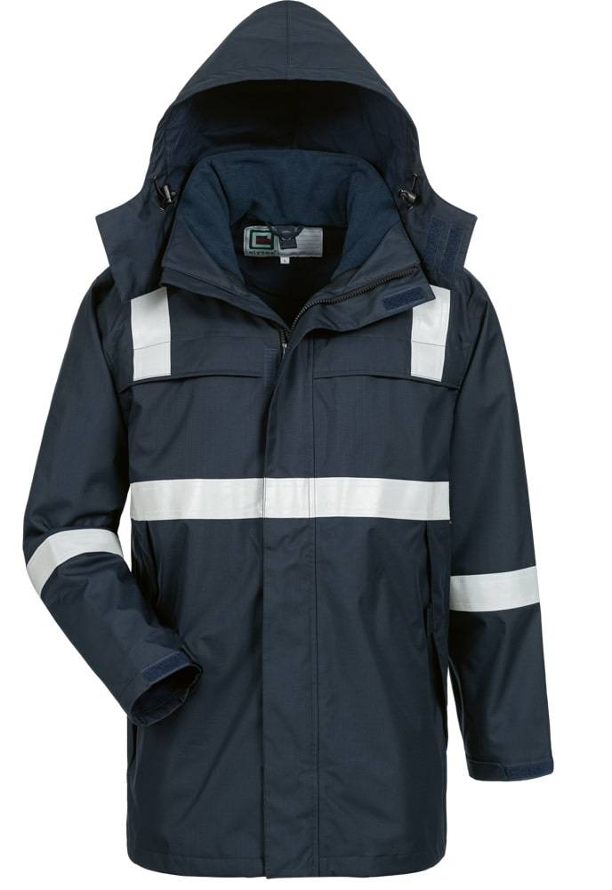 Gr .L (54/56) *EETU* MULTINORM PARKA blau *EETU* MULTIRISK PARKA