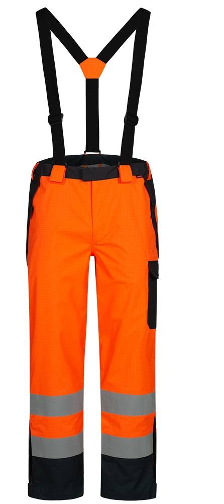 F-Bundhose, Multinorm, *HAMPUS*, fluoreszierend orange/marine