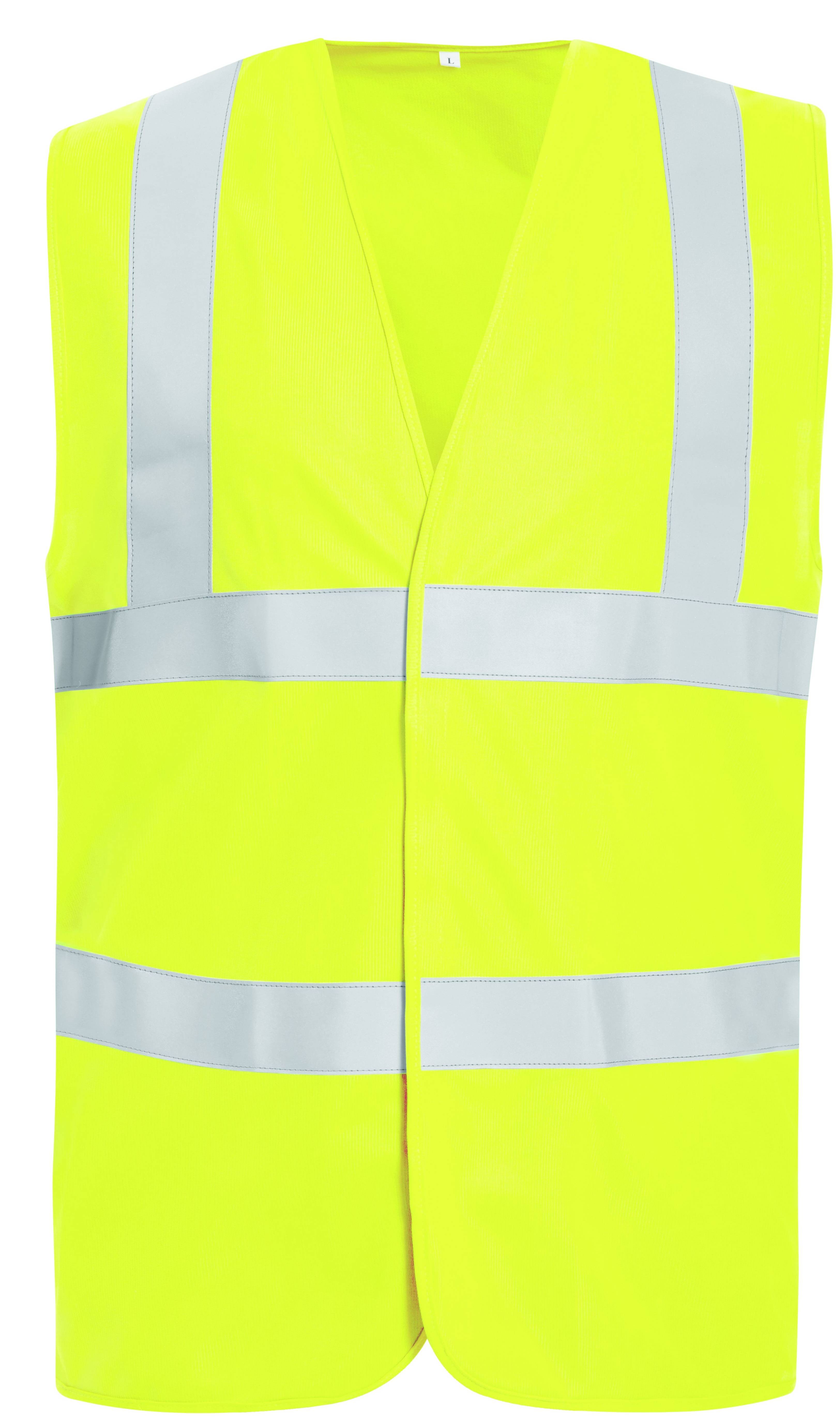 F-SAFESTYLE-Warnschutz-Weste, *DAMIAN*, fluoreszierend gelb
