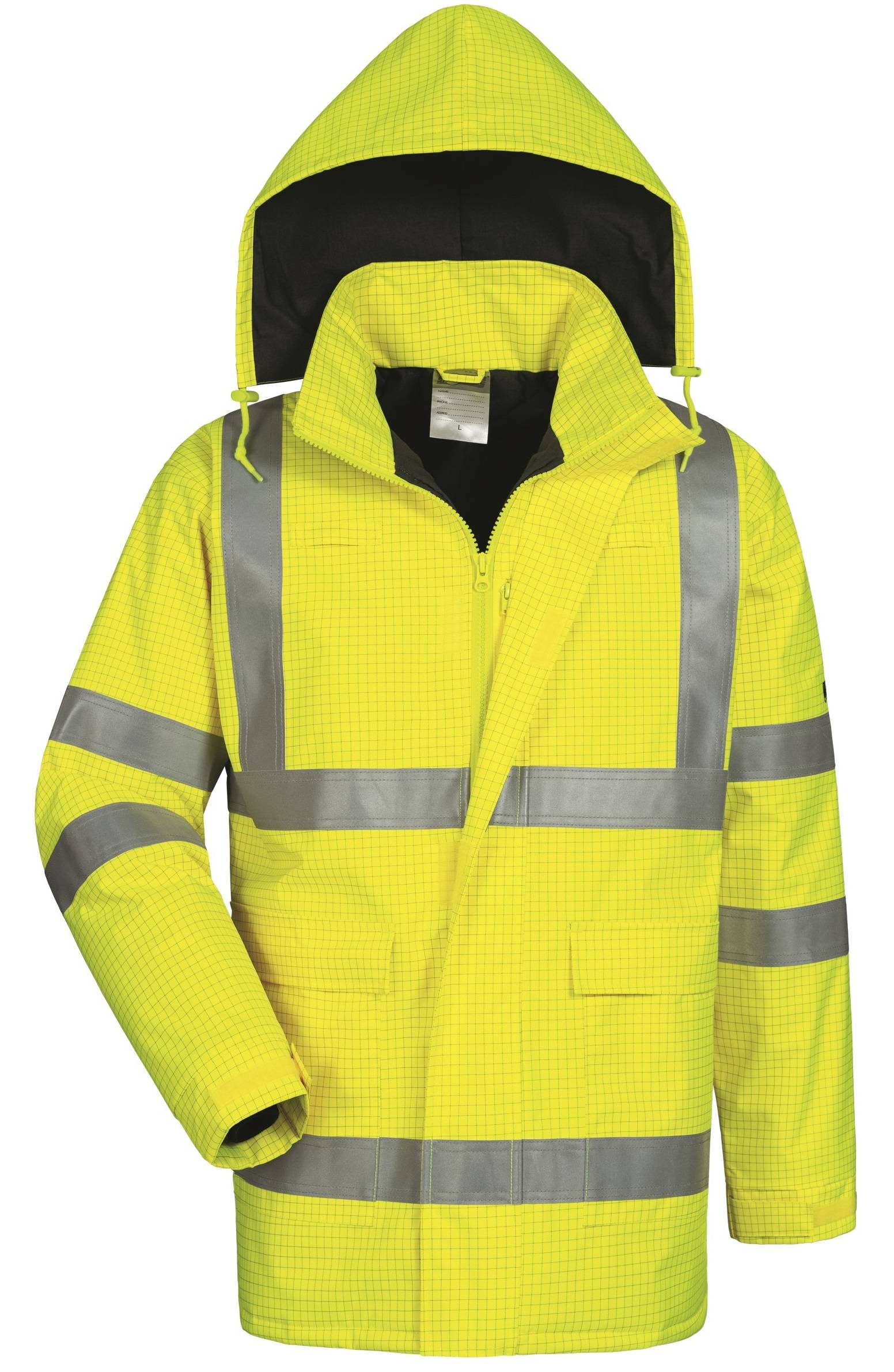 Gr .S (46/48) *SEBALD* MULTINORM WINTERJACKE gelb *SEBALD* MULTIRISK WINTER JACK